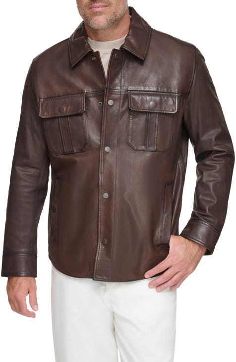 Andrew Marc Leather online Bomber Jacket