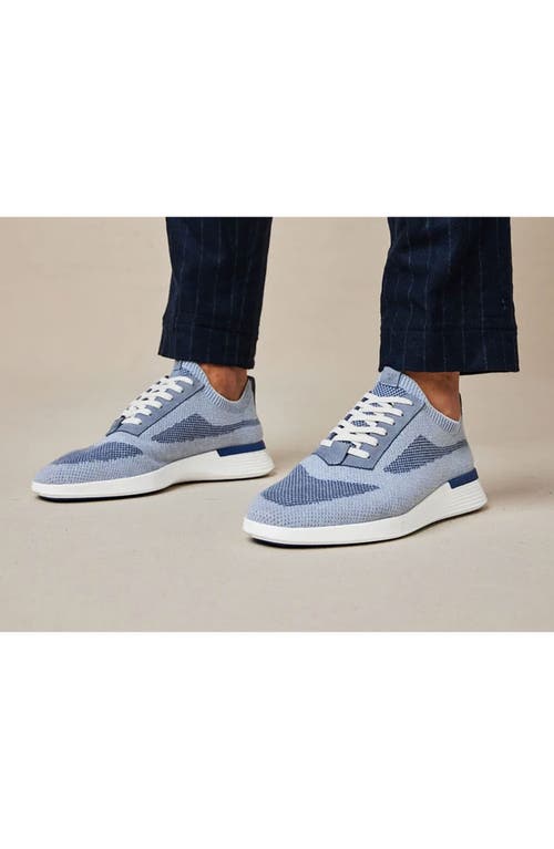 Wolf & Shepherd Supremeknit™ Sneaker In Dusty Blue