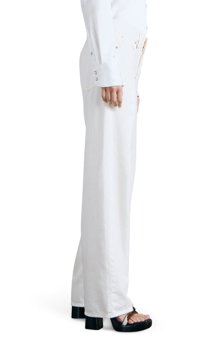 rag & bone Featherweight Logan Wide Leg Jeans, Alternate, color, 
