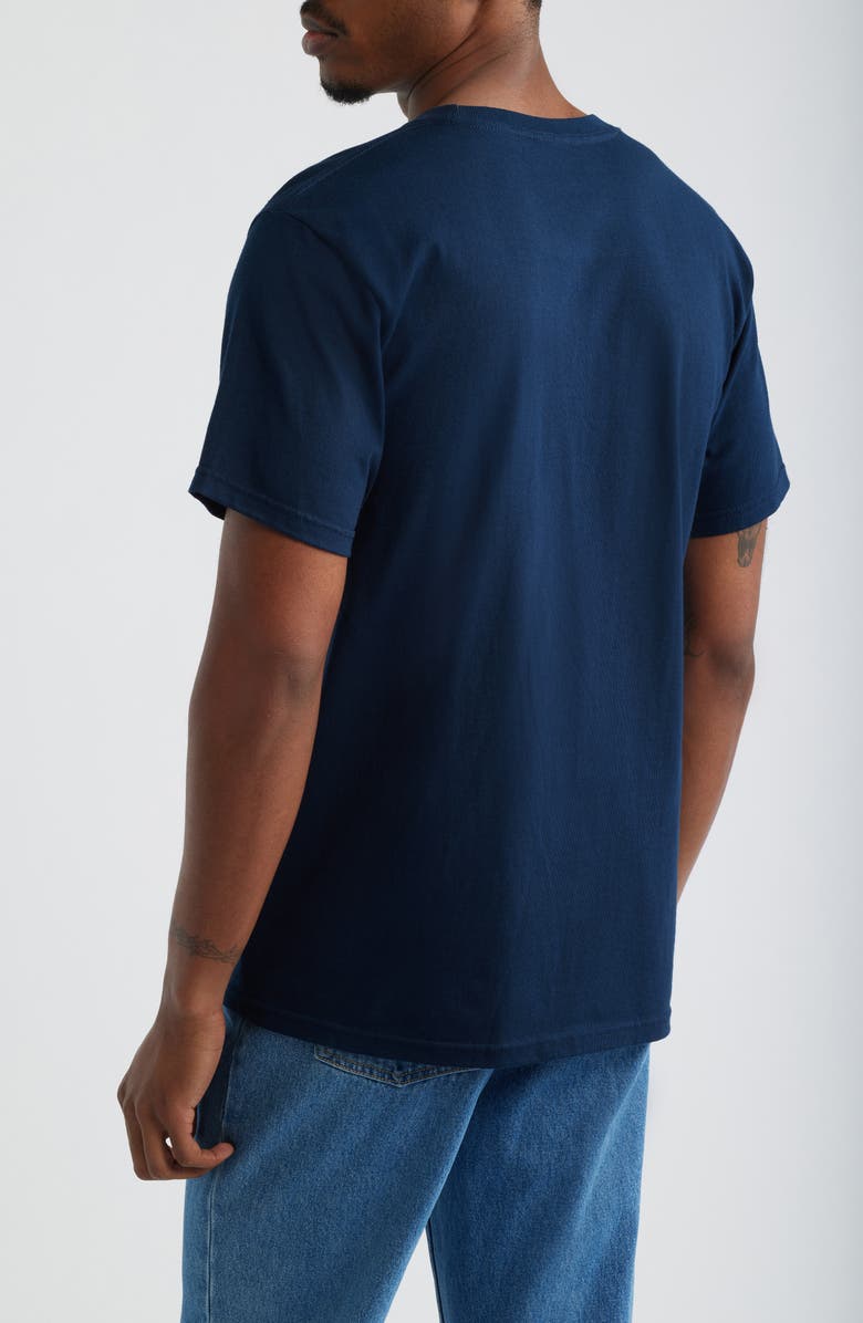 Obey Collegiate Graphic T-Shirt, Alternate, color, Navy