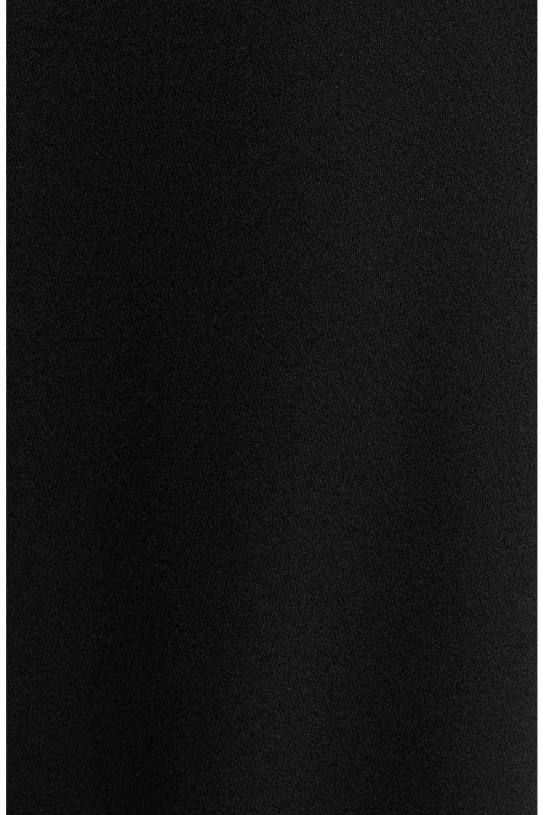 Tie Front Pull-On Wide Leg Crop Pants, Alternate, color, ANNE BLACK
