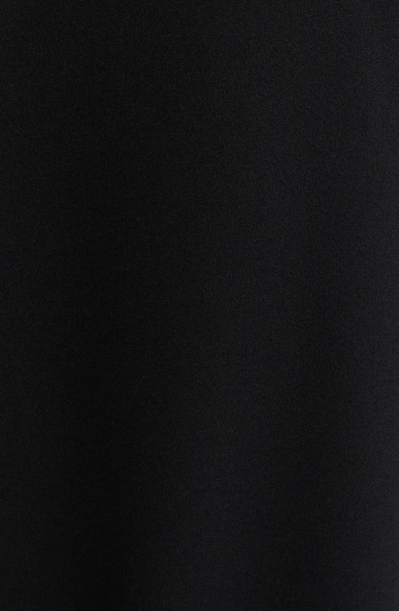 AK ANNE KLEIN Tie Front Pull-On Wide Leg Crop Pants, Alternate, color, Anne Black