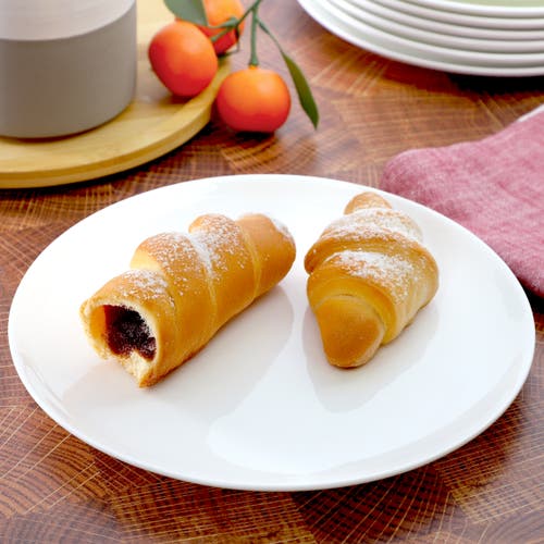 Gibson Elite White Peninsula 8 Piece 10.75 Inch Bone China Dinner Plate Set In White