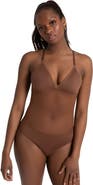 CAPEZIO Plunge Neck Mesh Midriff Leotard