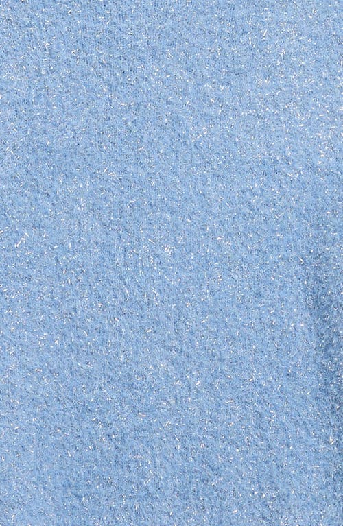 Cotton Emporium Kids' Sparkle Sweater In Blue