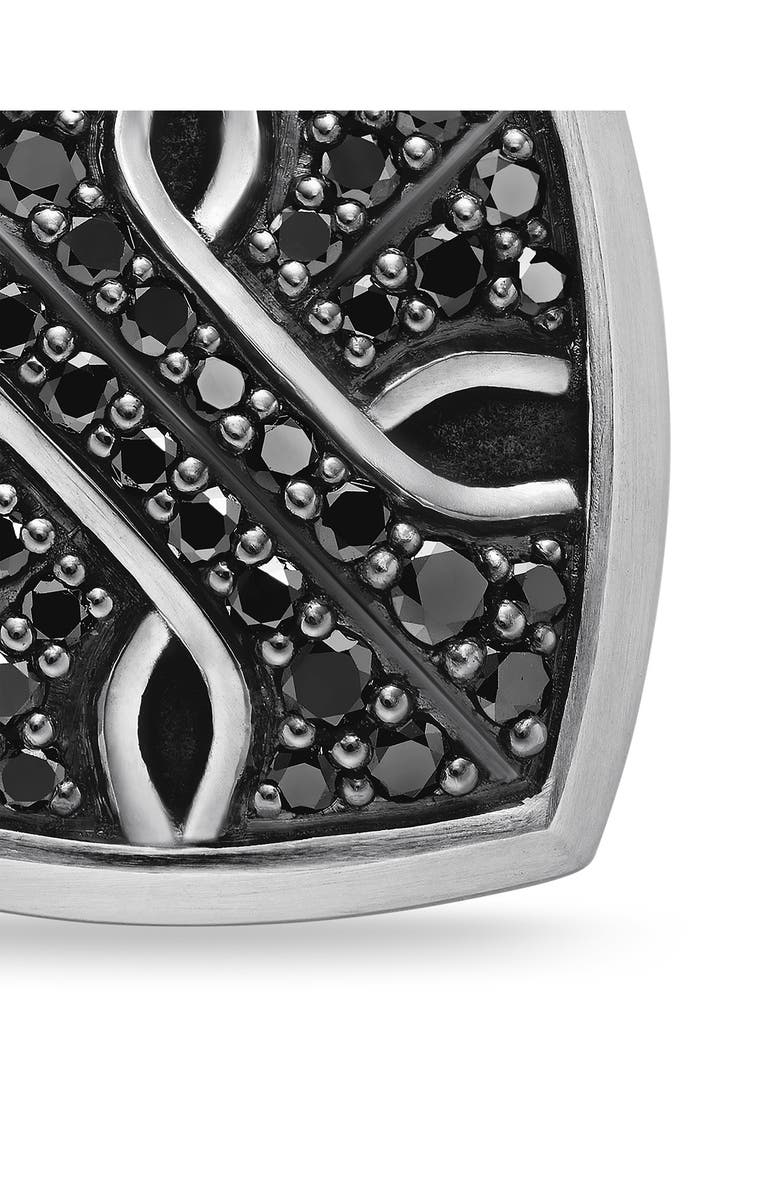 David Yurman Armory<sup>®</sup> Amulet with Pavé Black Diamonds, Alternate, color,