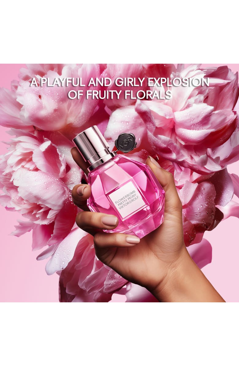 Viktor&Rolf Flowerbomb Pretty Peony Eau de Parfum, Alternate, color, 