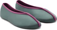 MANGO Satin Ballerina Flat
