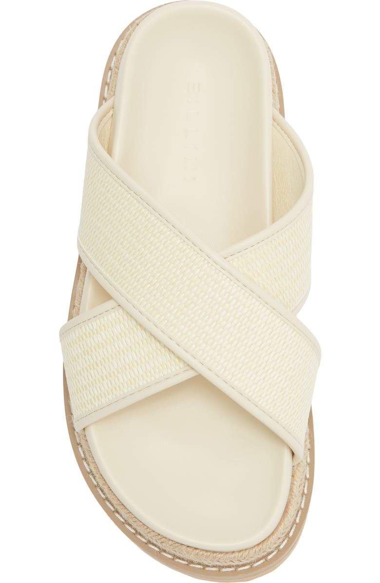 Billini Aysha Platform Sandal, Alternate, color, Cream Raffia