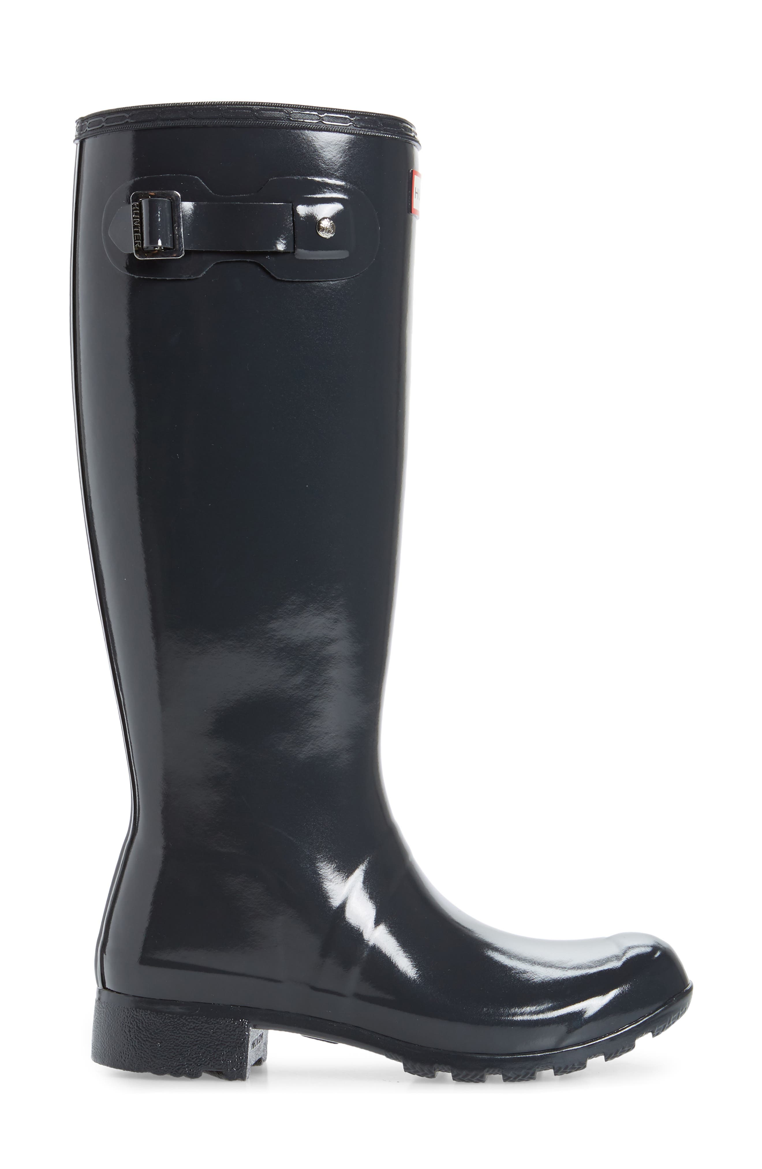 Original Tour Gloss Packable Rain Boot, Alternate, color, DARK SLATE