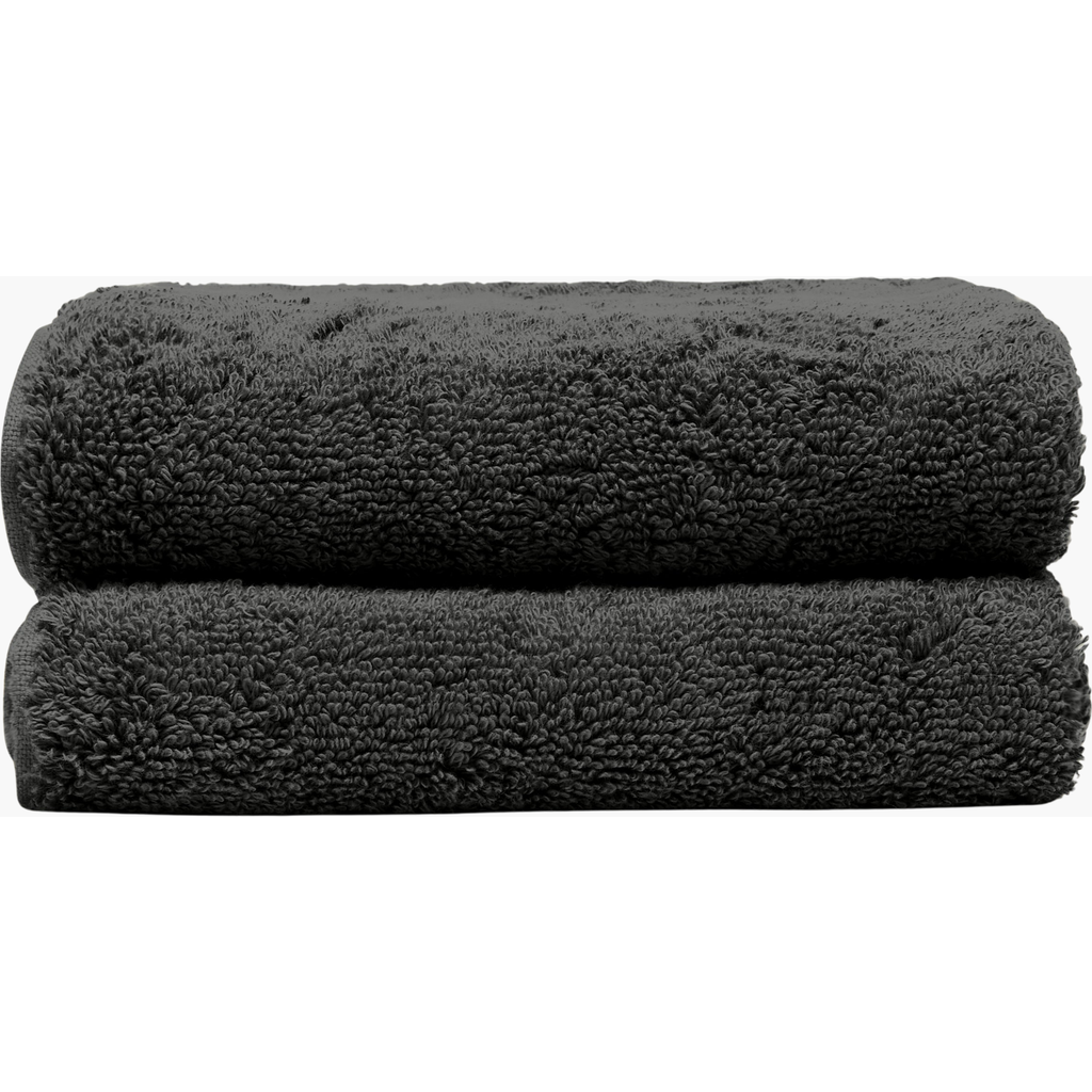 Italic Ultraplush Australian Cotton Hand Towels In Gray