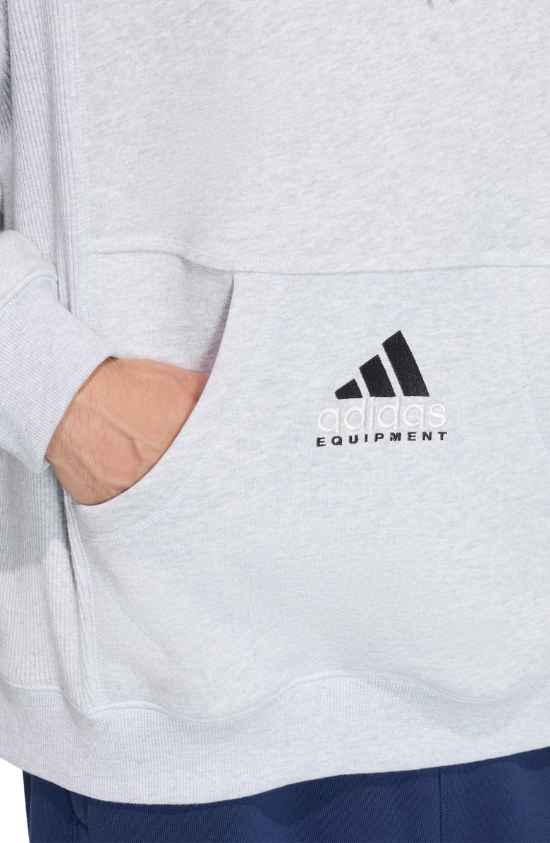 adidas EQT Hoodie, Alternate, color, Light Grey Heather