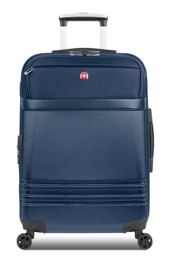Swissgear 24-inch Hardside Spinner Luggage In Blue
