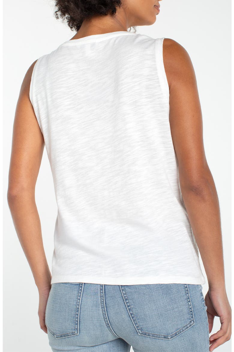 Lace Front Knit Tank, Alternate, color, WHIPPED CREAM