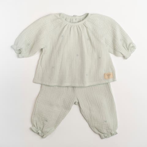 Gauze Two Piece Set
