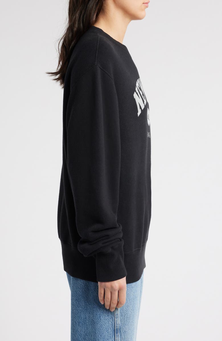 rag & bone New York Collegiate Graphic Sweatshirt, Alternate, color, 