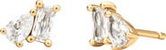 MADE BY MARY Toi et Moi Stud Earrings