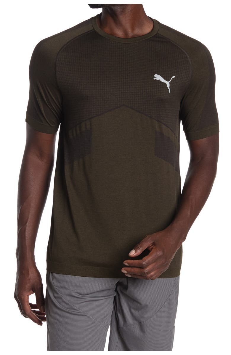 PUMA Evostripe Seamless Tee, Main, color,