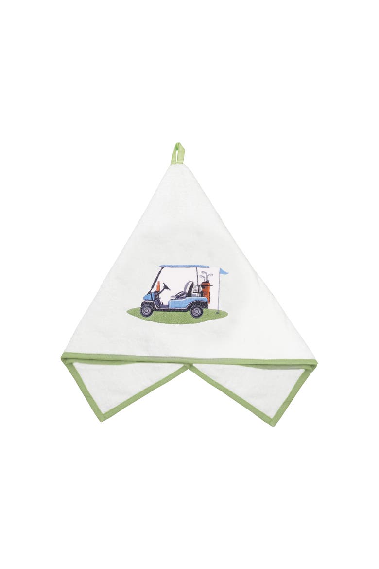 Fore the Gents Golf Cart Sports Vehicle 100% Cotton Terrycloth Towel, Main, color, Blue