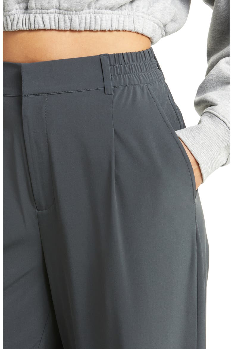 Pursuit High Waist Wide Leg Pants, Alternate, color, ANTHRACITE