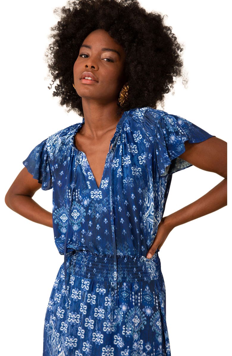 Hale Bob Catalina Tiered Maxi Skirt, Alternate, color, 