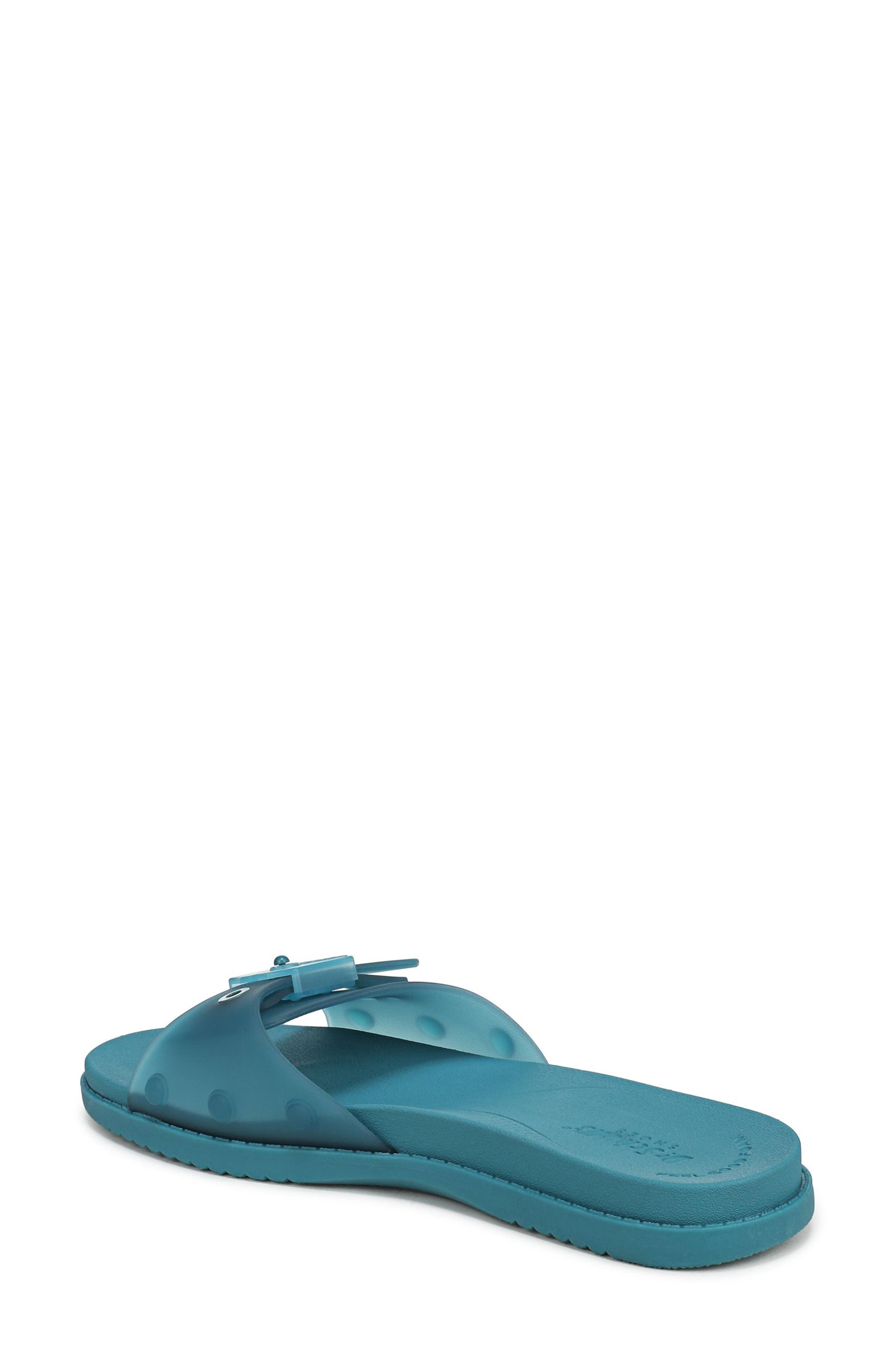 Original Slide Sandal, Alternate, color, AQUA MOON