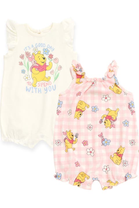 Winnie the Pooh 2-Pack One Piece Bubble Rompers