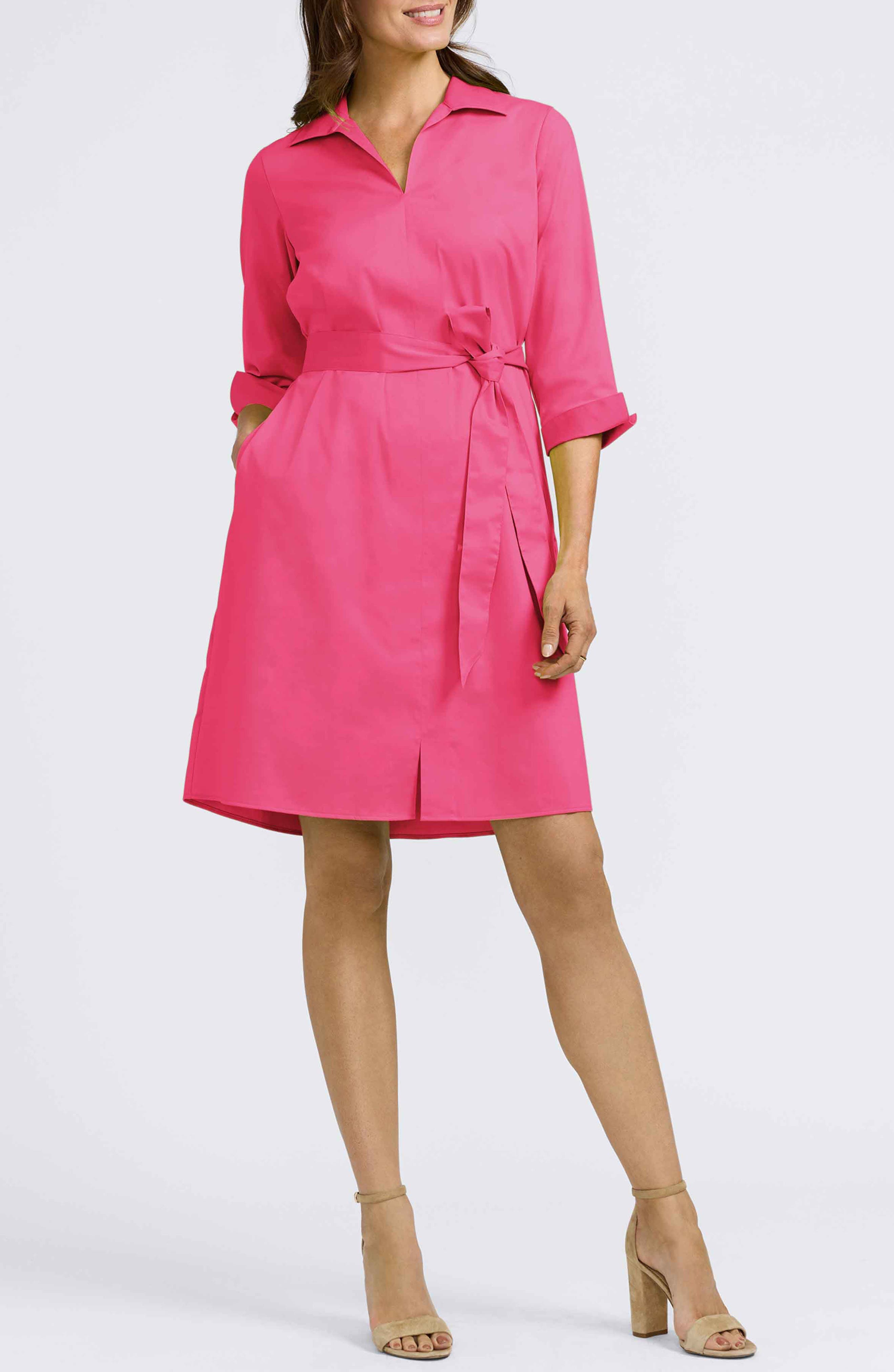 Women's Pink Shirtdresses | Nordstrom