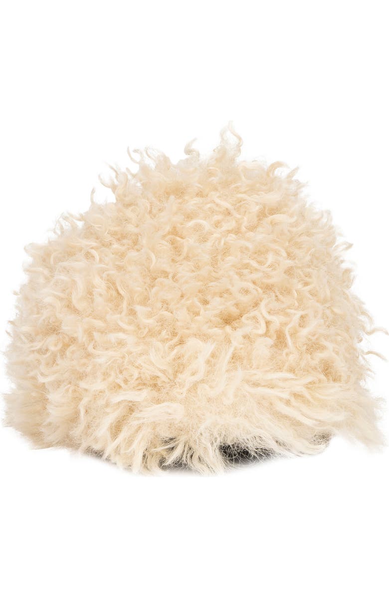 OLIVIA MILLER Shaggy Faux Fur Slipper, Alternate, color,