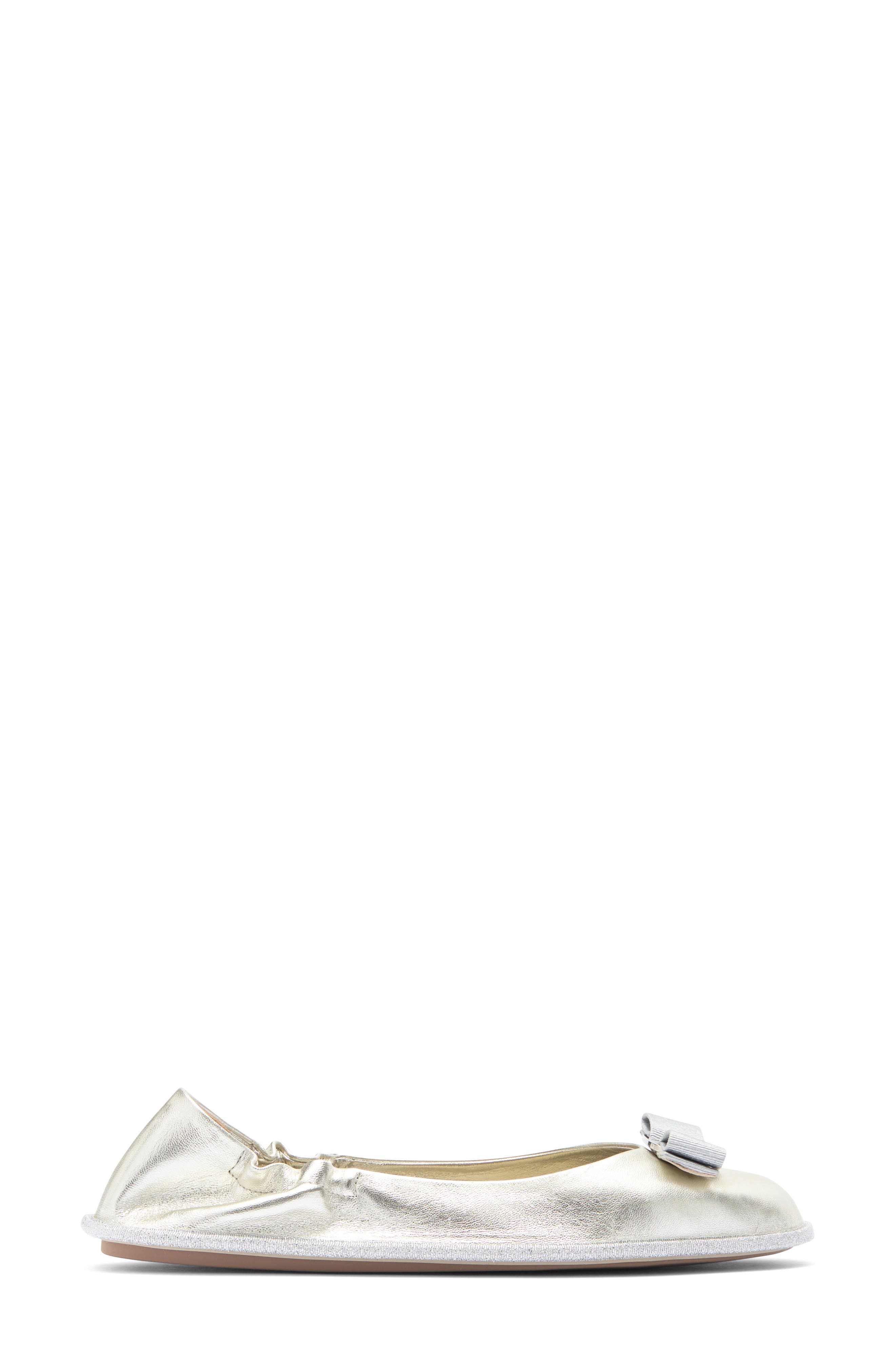 FERRAGAMO Varina Grosgrain Bow Flat, Alternate, color, 