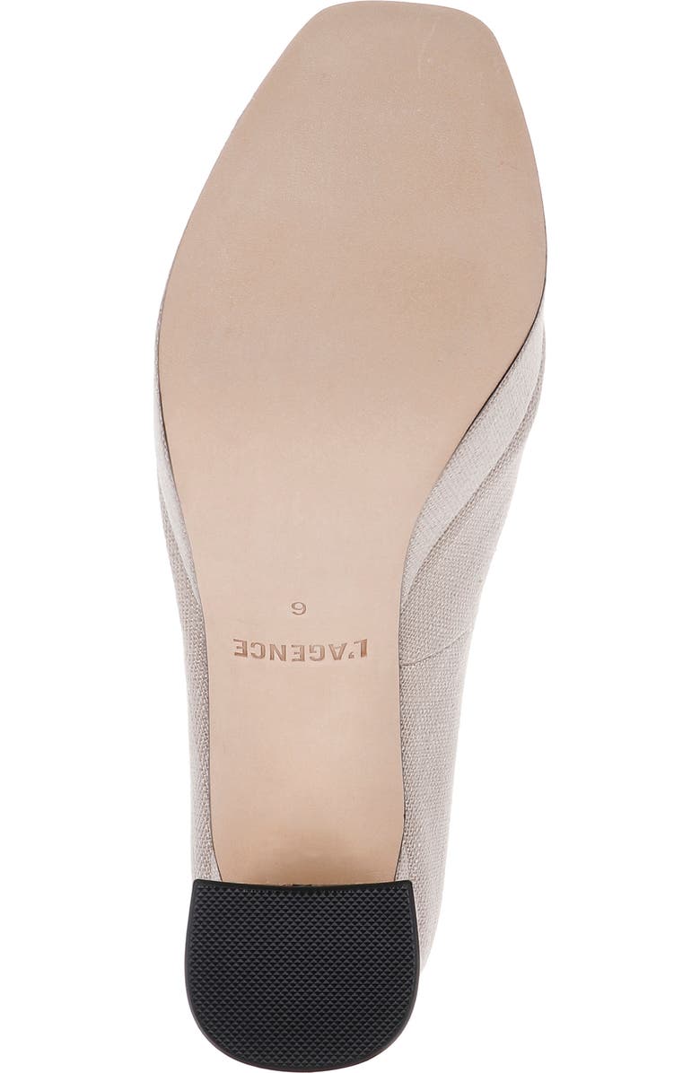 L'AGENCE Lilles Platform Pump, Alternate, color, Natural/ Black