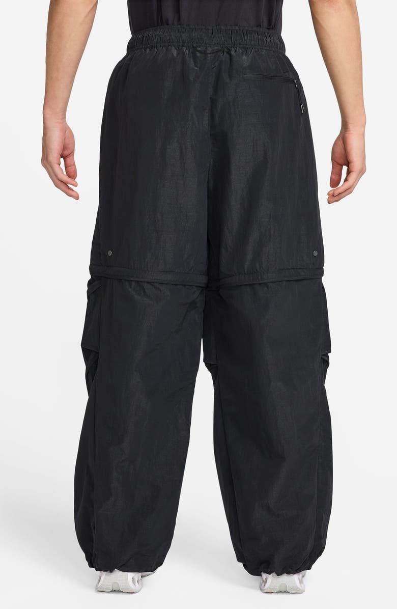 Nike Tech Woven Convertible Oversized Pants, Alternate, color, Black/ Anthracite/ Black