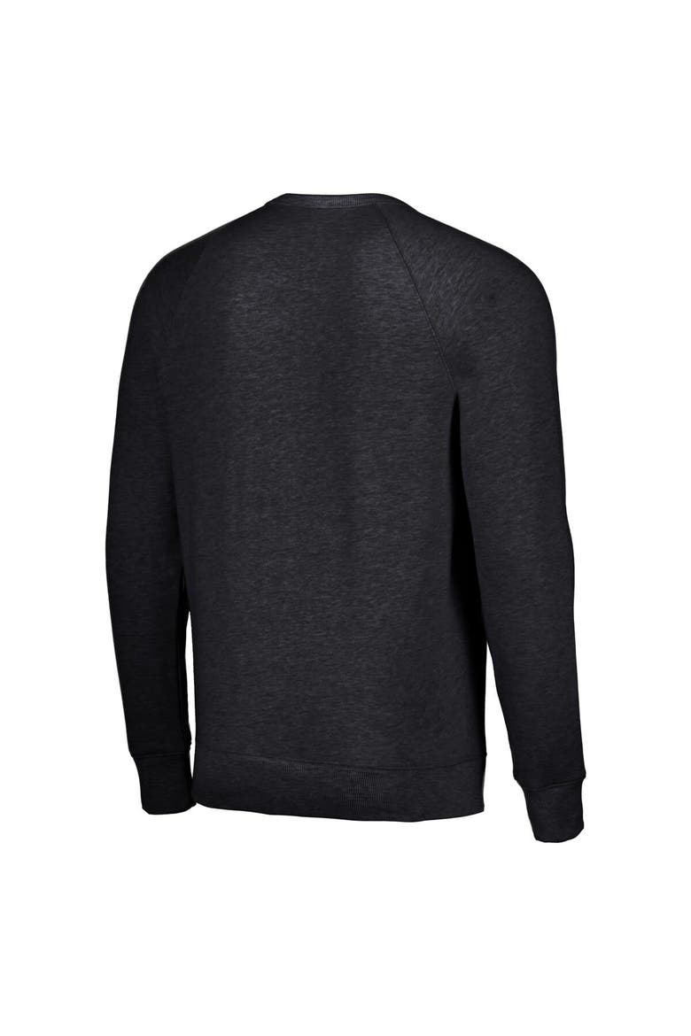 Unisex Homage Charcoal Dallas Mavericks Holiday Raglan Pullover Sweatshirt, Alternate, color, Charcoal