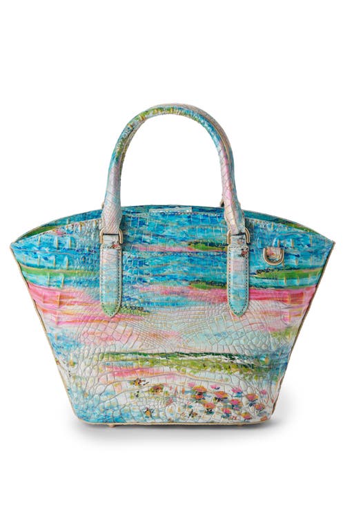 Brahmin Jenny Medium Melbourne Leather Satchel In Staycation