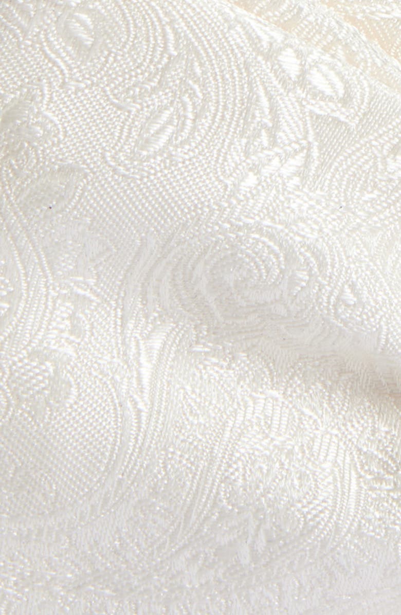 Eton Paisley Jacquard Silk Bow Tie, Alternate, color, 