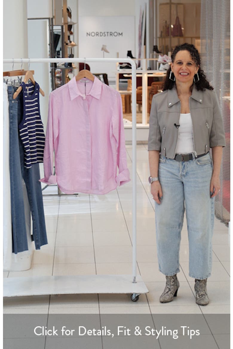Samara Linen Button-Up Shirt video