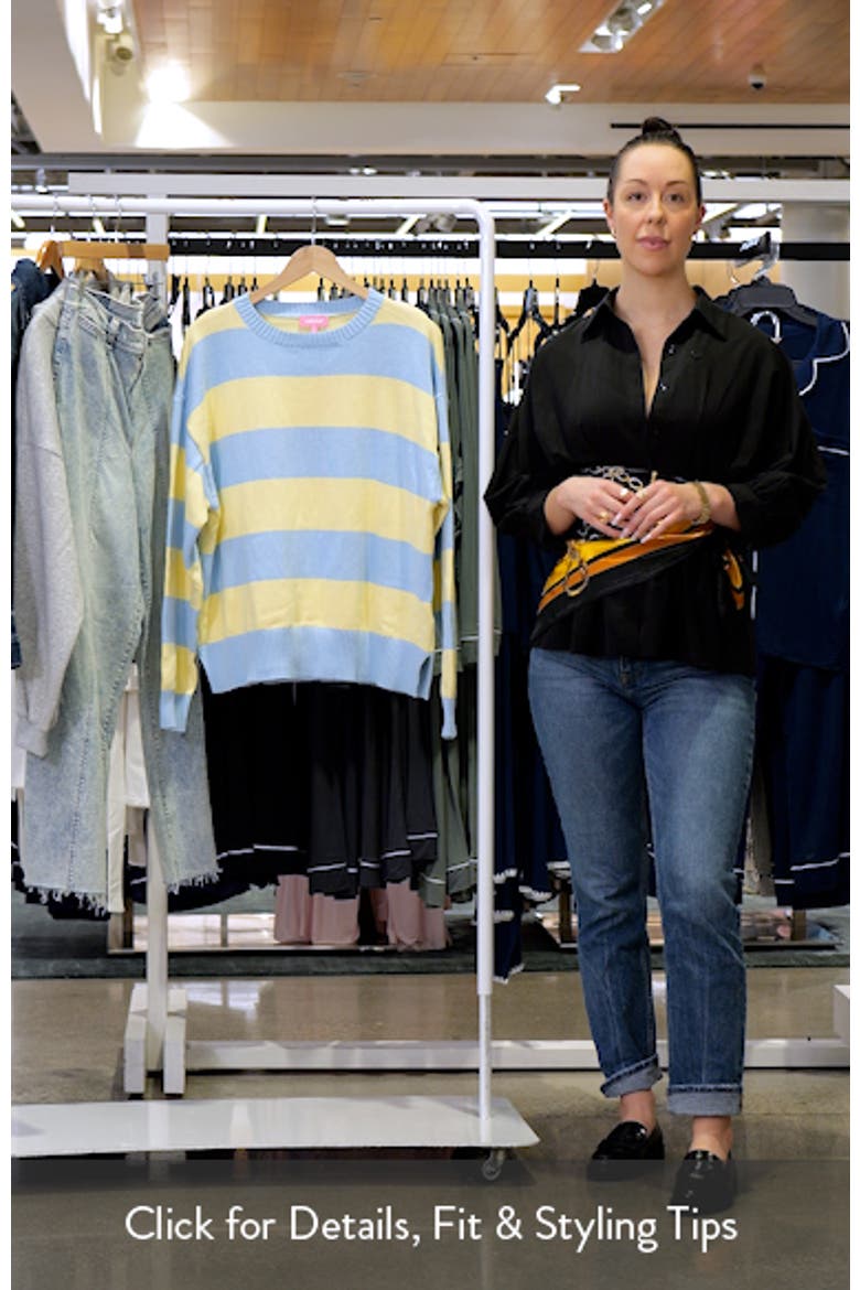 Tracie Oversize Stripe Sweater video
