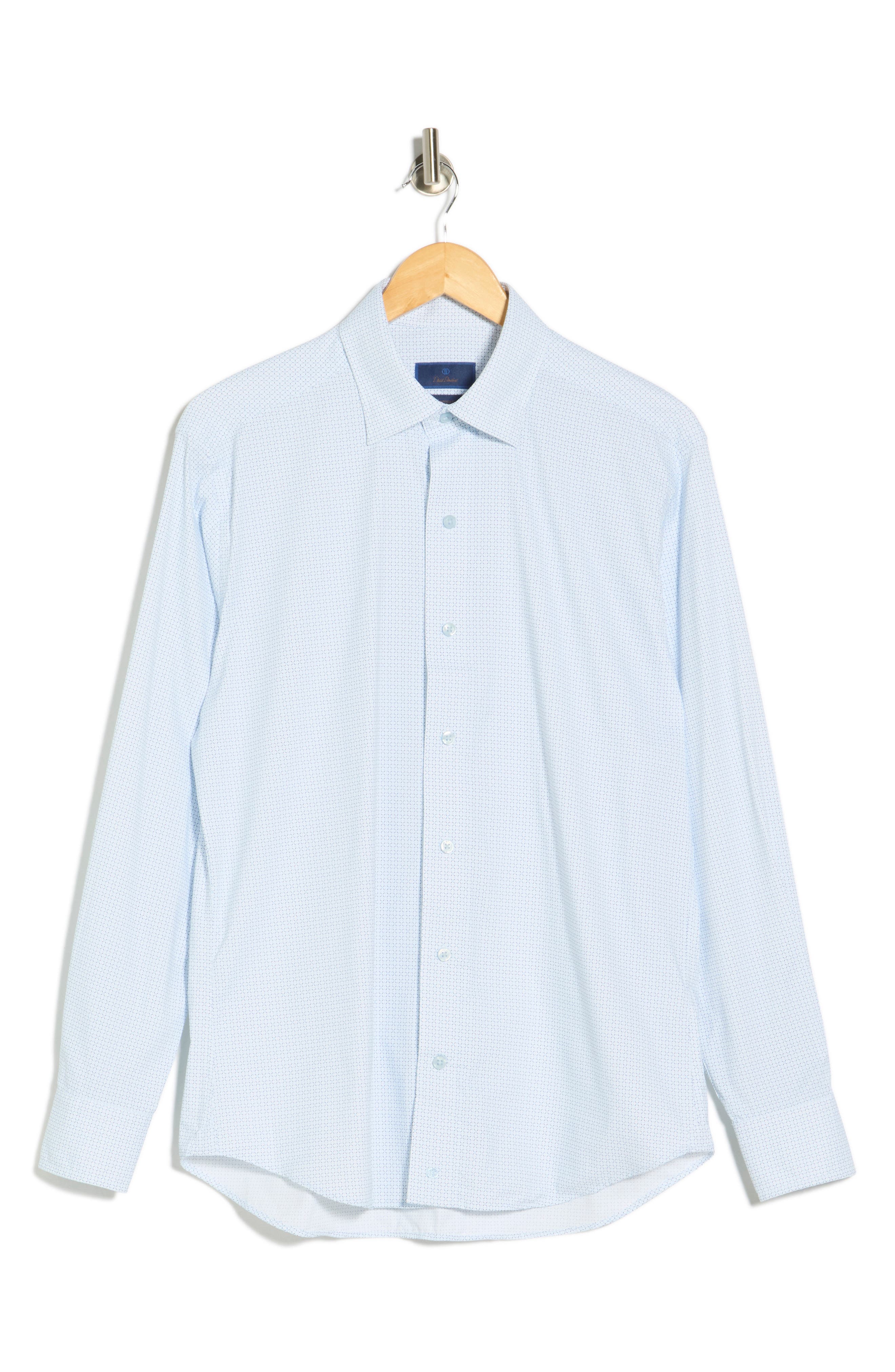 David Donahue Performance Casual Sport Shirt