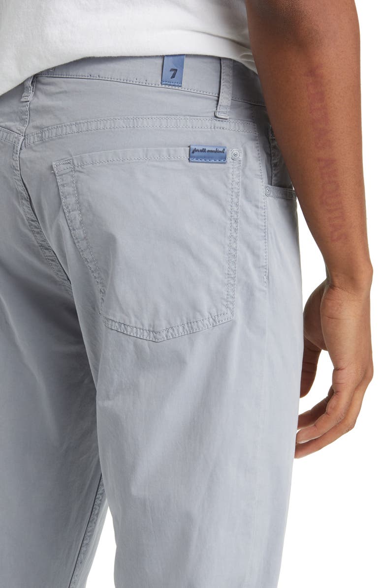 7 For All Mankind Adrien Slim Fit Five-Pocket Airweft Twill Pants, Alternate, color, 