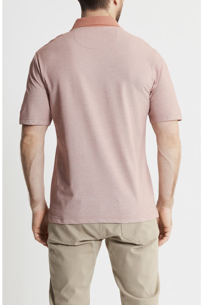 South Hampton Johnny Collar Polo, Alternate, color, LIGHT RED