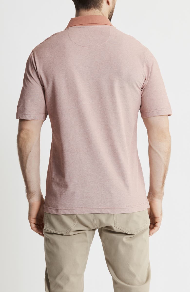 JACHS South Hampton Johnny Collar Polo, Alternate, color, Light Red