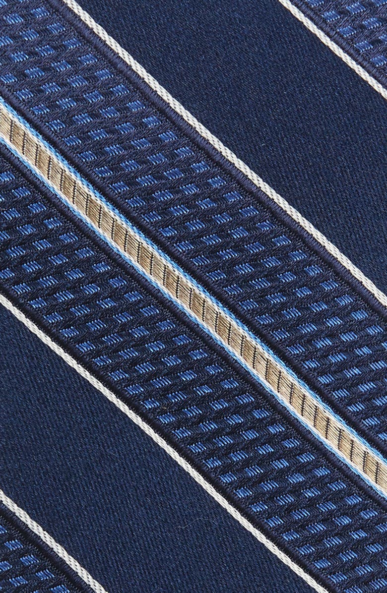 NORDSTROM MEN'S SHOP Nordstrom Dupree Stripe Silk Tie, Alternate, color, 