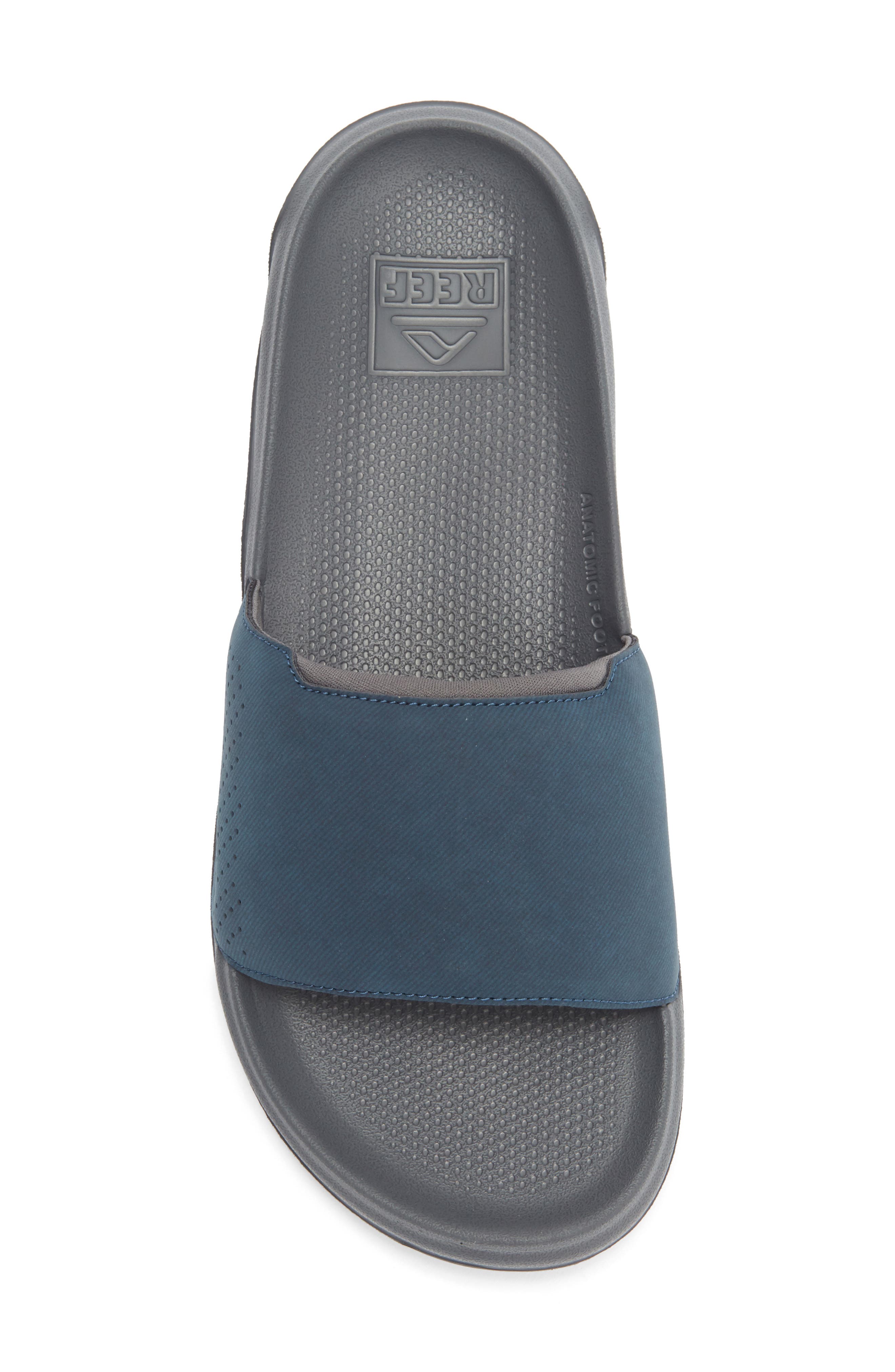 Tailslide Slide Sandal, Alternate, color, GREY/ NAVY