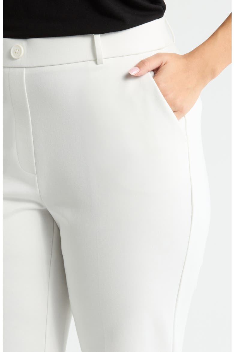 Faux Fly Stretch Straight Leg Pants, Alternate, color, VANILLA ICE