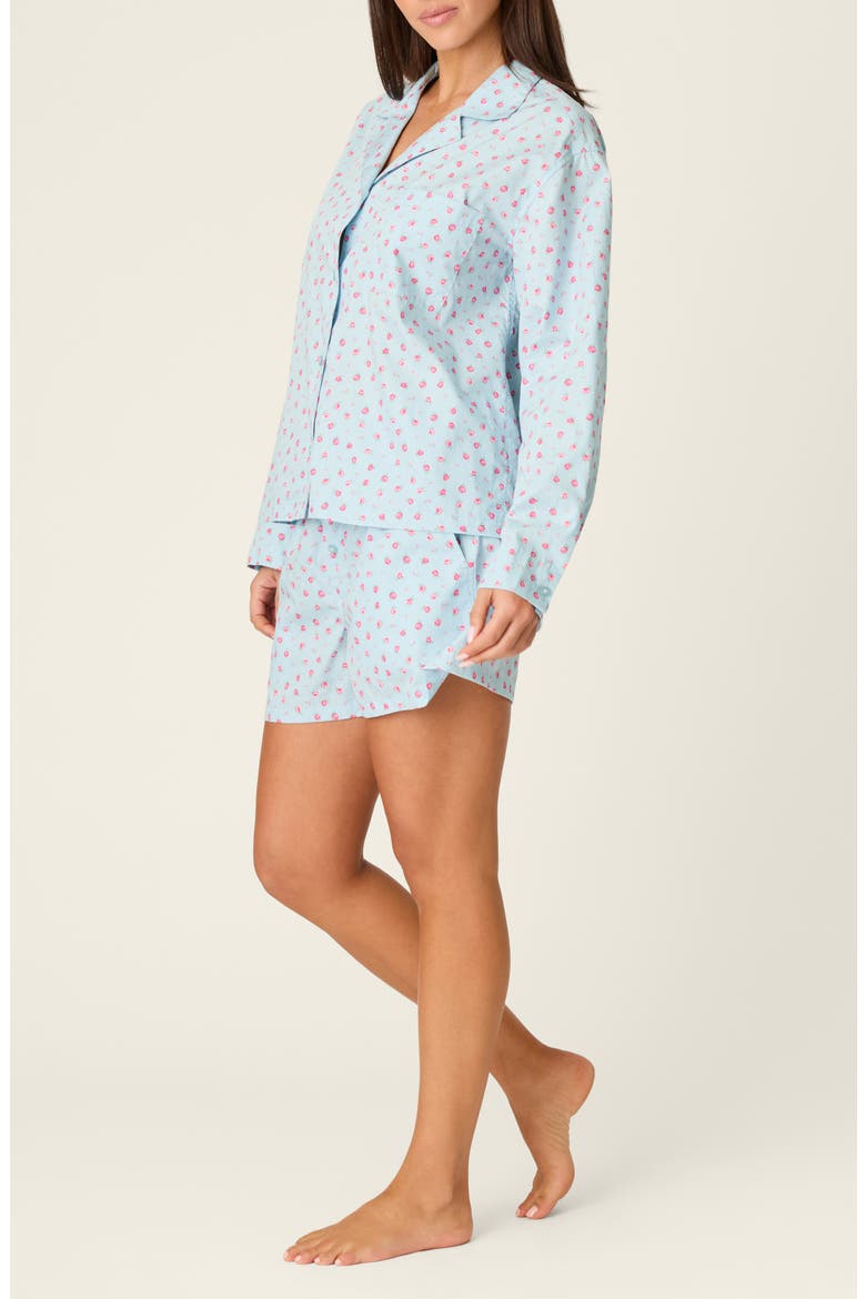 After Party Short Pajamas, Alternate, color, DREAM BLUE