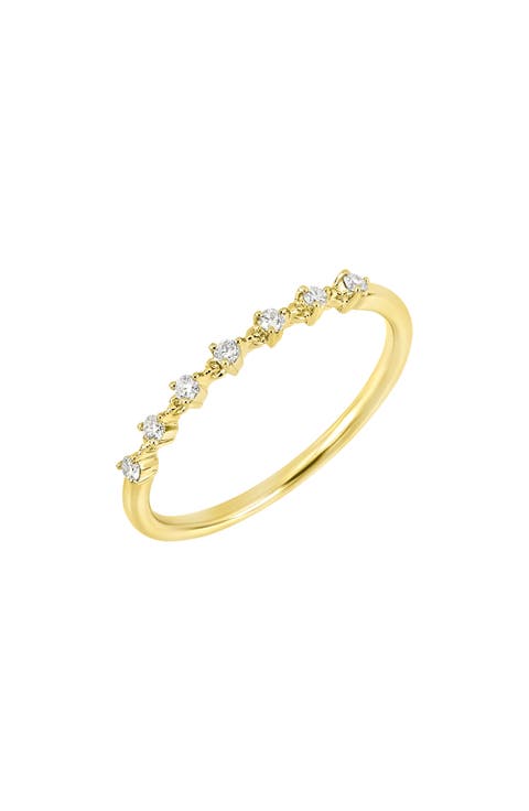 Aviva Diamond Chain Ring (Nordstrom Exclusive)