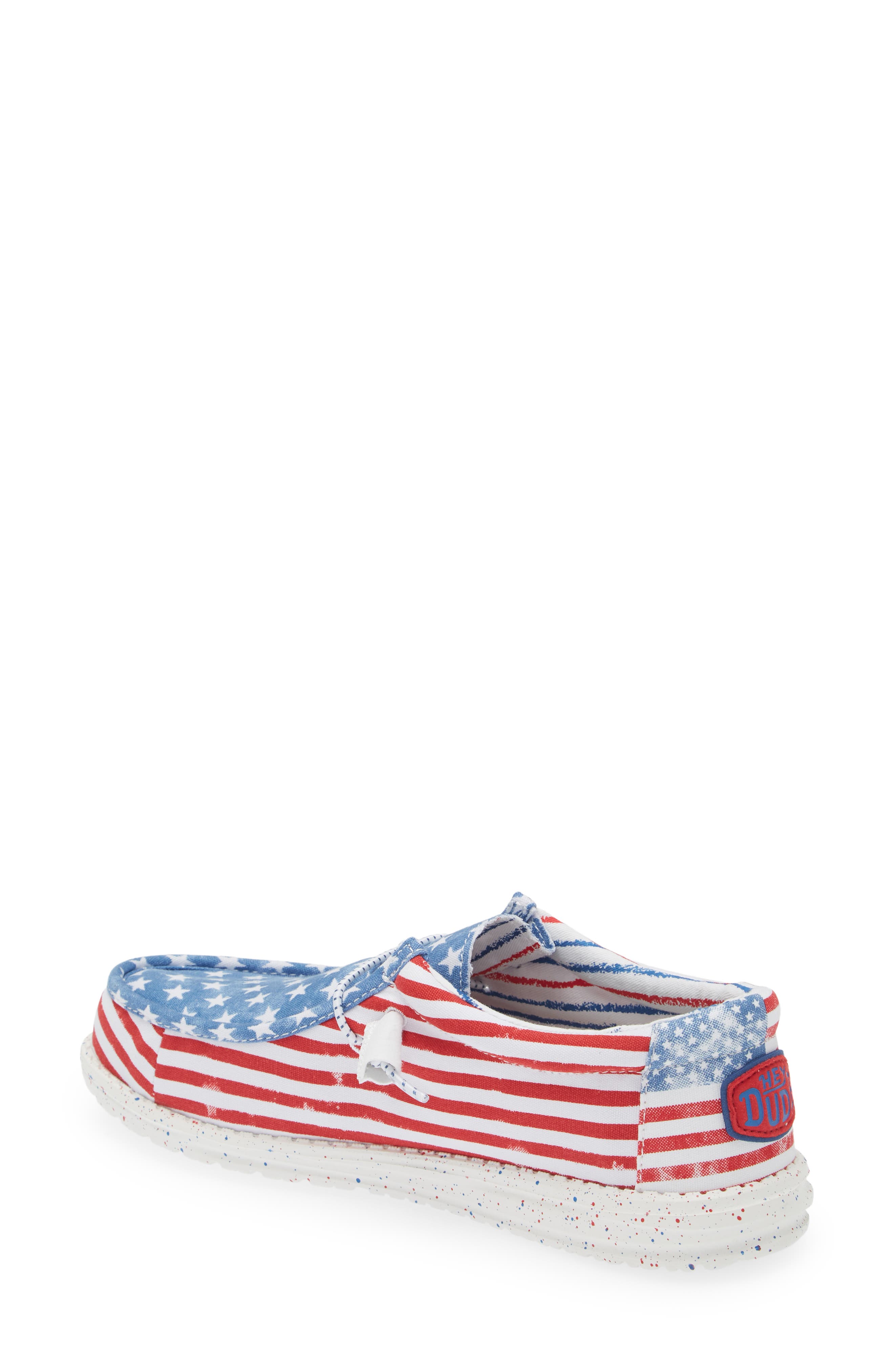 Hey Dude Wally Patriotic Slip-On Shoe, Alternate, color, Stars And Stripes