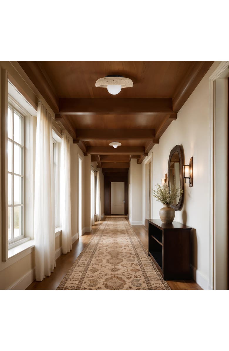 Renwil Myrtos Travertine Wall Sconce, Alternate, color,