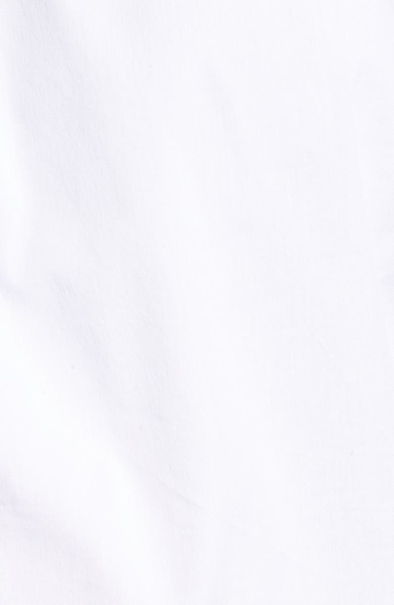 Bobeau Off the Shoulder Cotton Poplin Top, Alternate, color, 