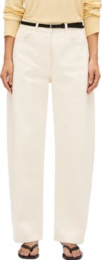 Another Tomorrow Denim Curved Pant